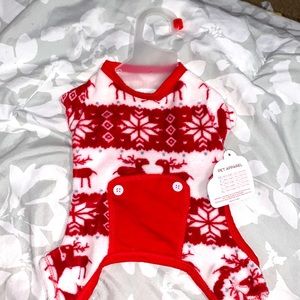 Small Christmas Dog Onesie